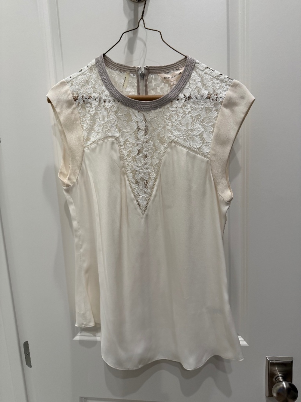 Rebecca Taylor Silk Blouse size 0 NWT